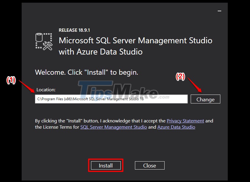 ขั้นตอนในการติดตั้ง Microsoft SQL Server บน Windows 10 