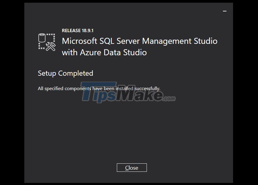 ขั้นตอนในการติดตั้ง Microsoft SQL Server บน Windows 10 