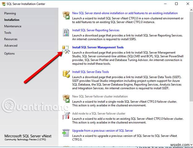 คำแนะนำในการติดตั้ง SQL Server 2019 