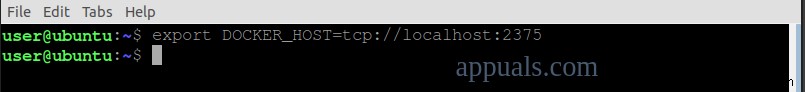 [แก้ไข] ไม่สามารถเชื่อมต่อกับ Docker Daemon ที่  unix:///var/run/docker.sock  