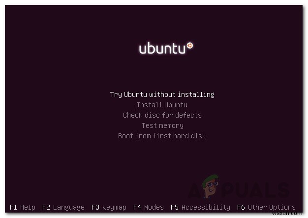 วิธีแก้ไขตัวติดตั้ง Ubuntu 20.04 ติดอยู่ที่อัปเดต 
