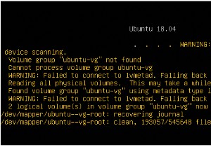 จะแก้ไขข้อผิดพลาด  ไม่สามารถเชื่อมต่อกับ lvmetad  บน Ubuntu ได้อย่างไร 