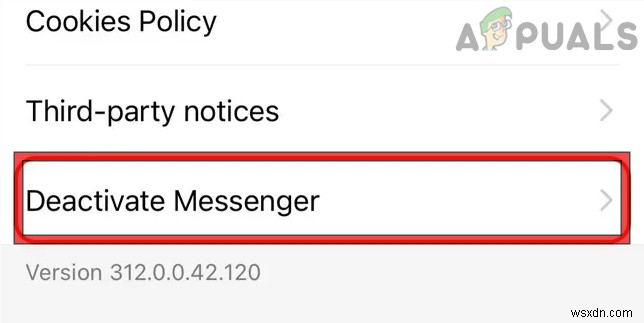 ฉันจะปิดการใช้งาน Facebook Messenger ได้อย่างไร