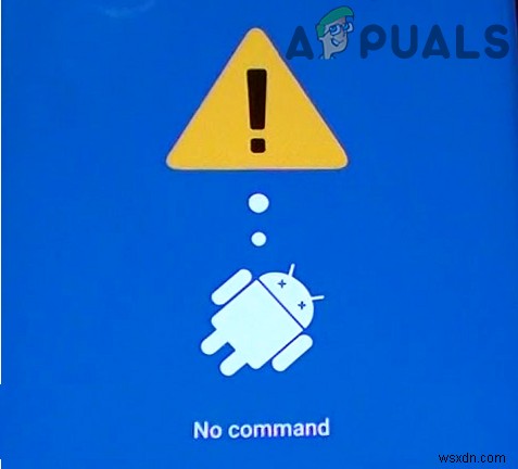 วิธีแก้ไขข้อผิดพลาด  No Command  บน Android 