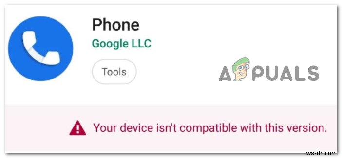 วิธีแก้ไข  อุปกรณ์ไม่รองรับเวอร์ชันนี้  บน Google Play Store 