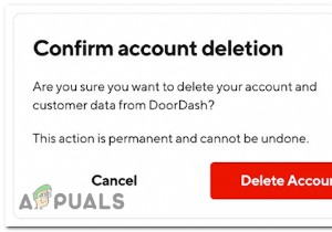 จะลบบัญชี DoorDash ได้อย่างไร? 