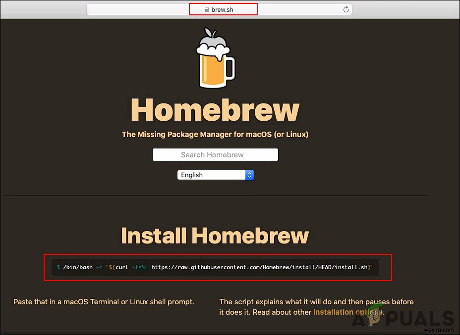 จะติดตั้งและถอนการติดตั้ง Homebrew บน macOS ได้อย่างไร 