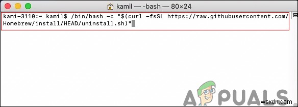 จะติดตั้งและถอนการติดตั้ง Homebrew บน macOS ได้อย่างไร 