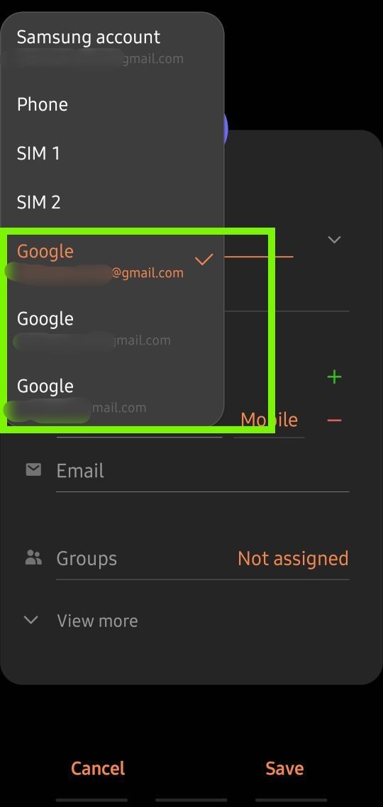 วิธีสำรองข้อมูลผู้ติดต่อไปยัง Google บน Android 