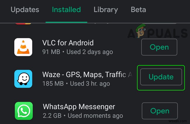 แก้ไข:Waze ไม่ทำงาน 