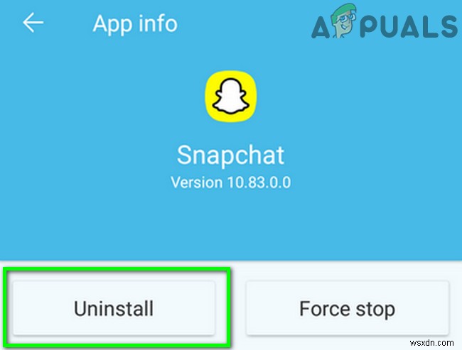 แก้ไข:ไม่สามารถส่งใน Snapchat