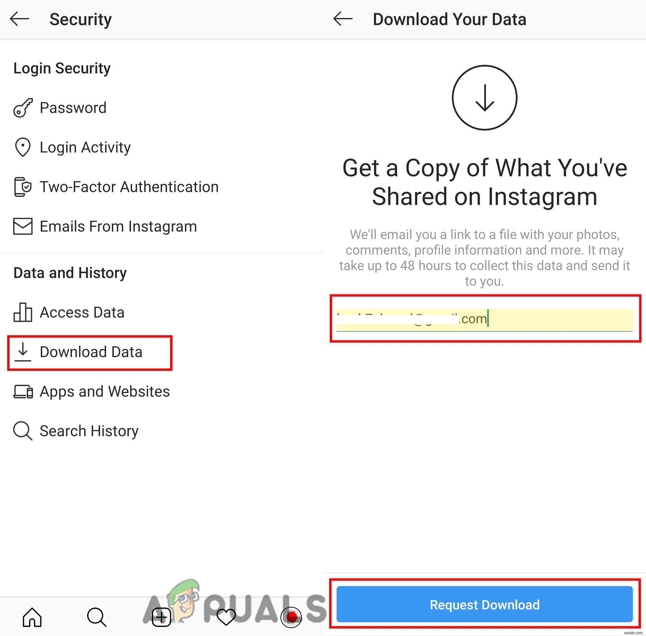 วิธีการกู้คืนข้อความ Instagram ที่ถูกลบผ่านข้อมูลดาวน์โหลด 