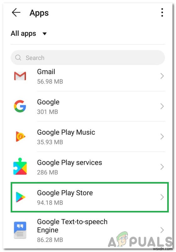 วิธีแก้ไขข้อผิดพลาด  การตรวจสอบข้อผิดพลาดสำหรับการอัปเดต  ใน Google Play Store 