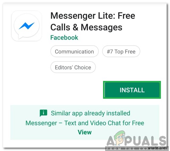 วิธีแก้ไขข้อผิดพลาด  Messenger ไม่ทำงาน  บน Facebook 