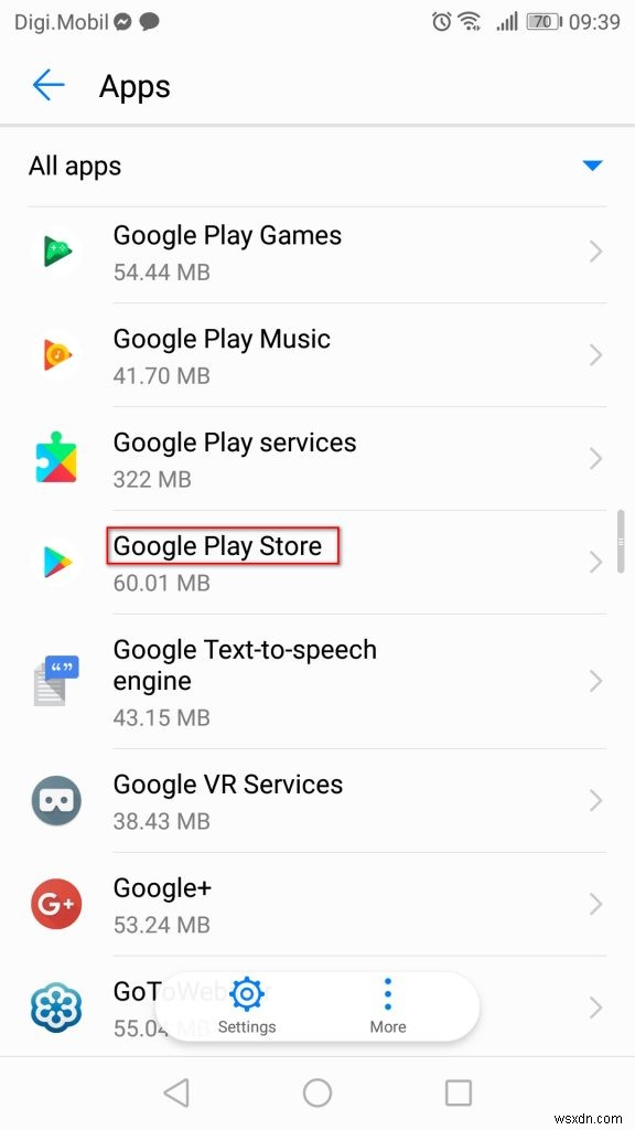แก้ไข:ข้อผิดพลาด 910 บน Google Play  ไม่สามารถติดตั้งแอป  