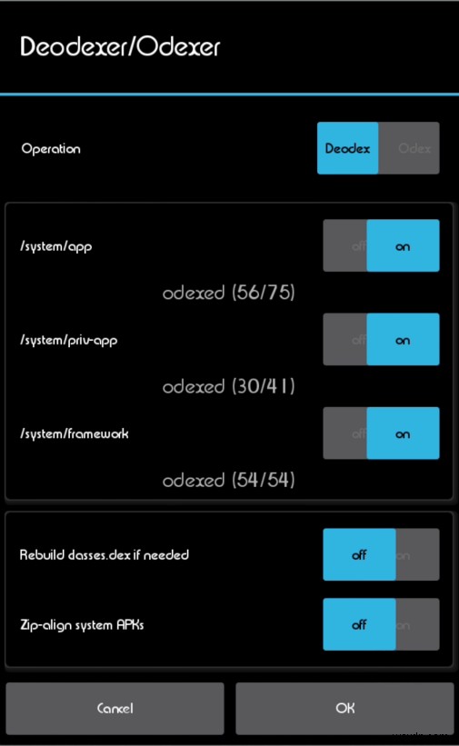 วิธี Deodex Android Stock ROM อย่างง่ายดายโดยไม่ต้องใช้พีซี 