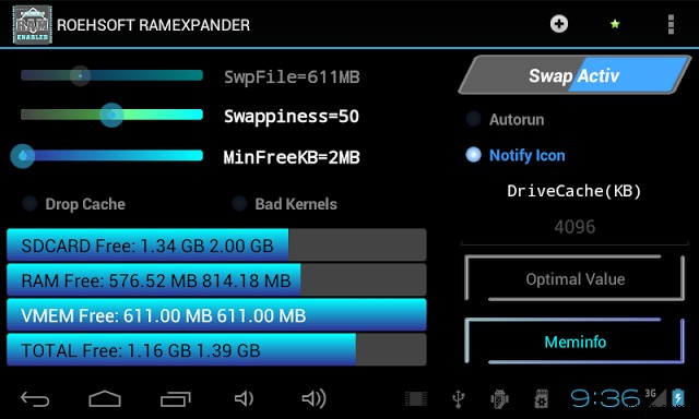 วิธีใช้การ์ด SD เป็น RAM เสริมใน Android 