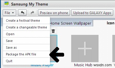 วิธีสร้าง Samsung Themes สำหรับอุปกรณ์ TouchWiz Theme Engine 