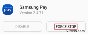 วิธีปิดการใช้งานหรือลบแอพ Samsung Pay 