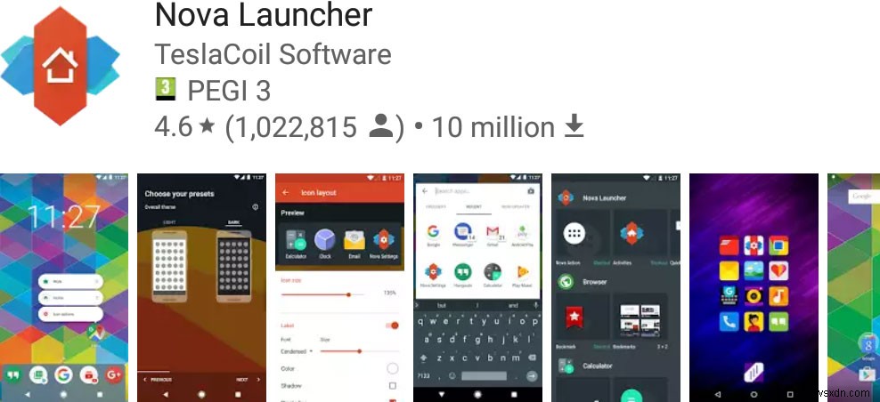 วิธีเปิดใช้งาน Google Now Page ในหน้าจอหลักของ Nova Launcher 