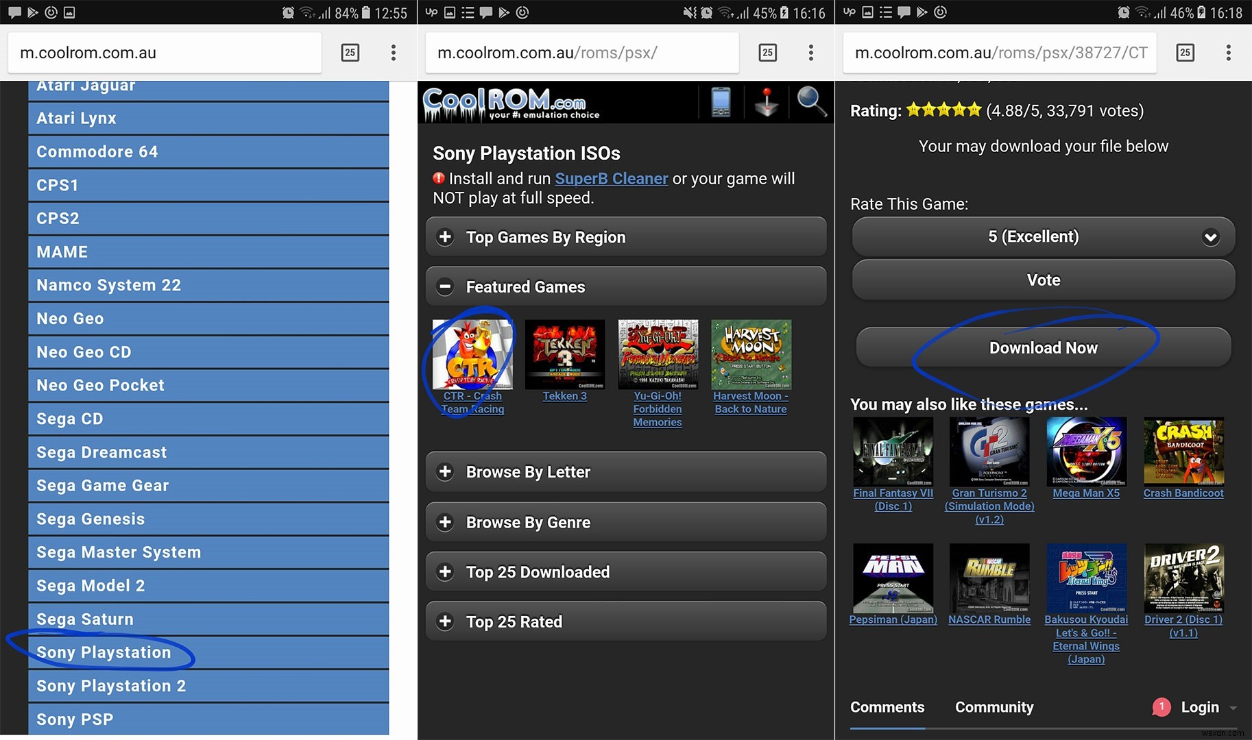 วิธีเล่นเกม PS1 บน Android ของคุณ 