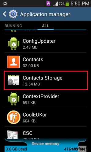 แก้ไข:android.process.acore หยุดทำงาน 