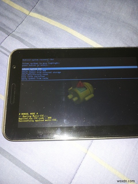 วิธีแก้ไข Samsung Galaxy Tab Reboot Loop 