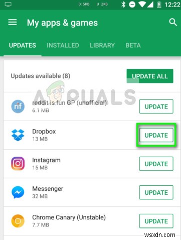 แก้ไข:ต้องมีการตรวจสอบสิทธิ์ใน Play Store