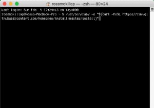 วิธีการติดตั้ง wget ใน macOS 