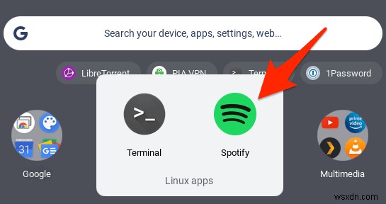 วิธีการติดตั้ง Spotify บน Chromebook 