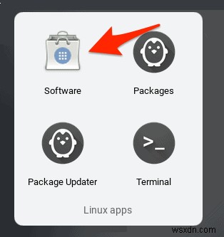 วิธีการติดตั้งแอพลินุกซ์บน Chromebook 