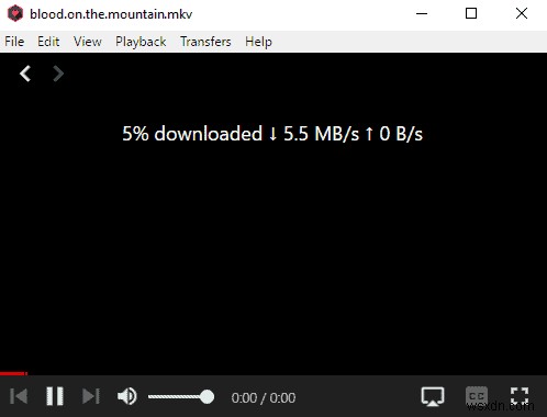 วิธีดูไฟล์วิดีโอ Torrent ขณะดาวน์โหลด 