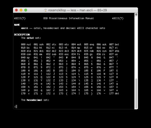 วิธีค้นหารหัส ASCII บน Mac ของคุณ 