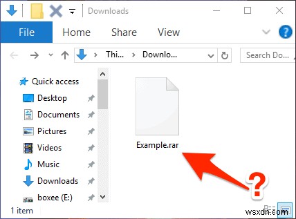 วิธีเปิดไฟล์ .RAR ใน Windows 10 