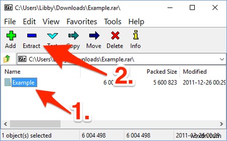 วิธีเปิดไฟล์ .RAR ใน Windows 10 