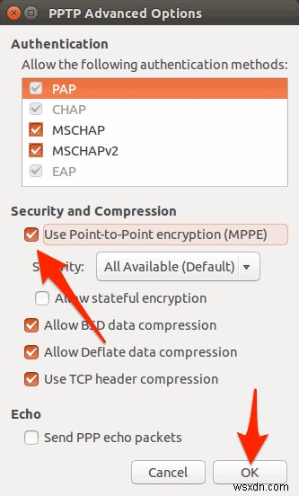 วิธีตั้งค่า VPN ใน Ubuntu 14.04.2 (และเวอร์ชันก่อนหน้า) 