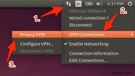 วิธีตั้งค่า VPN ใน Ubuntu 14.04.2 (และเวอร์ชันก่อนหน้า) 