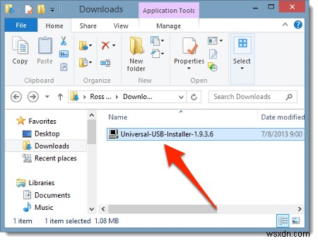 วิธีสร้างไดรฟ์ Linux USB ที่สามารถบู๊ตได้ใน Windows 8 