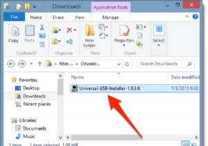 วิธีสร้างไดรฟ์ Linux USB ที่สามารถบู๊ตได้ใน Windows 8 