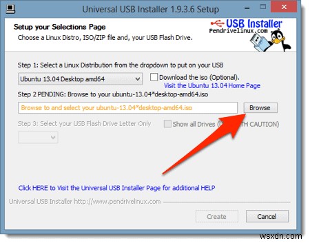 วิธีสร้างไดรฟ์ Linux USB ที่สามารถบู๊ตได้ใน Windows 8 
