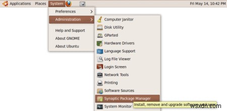 การติดตั้งซอฟต์แวร์ใน Ubuntu