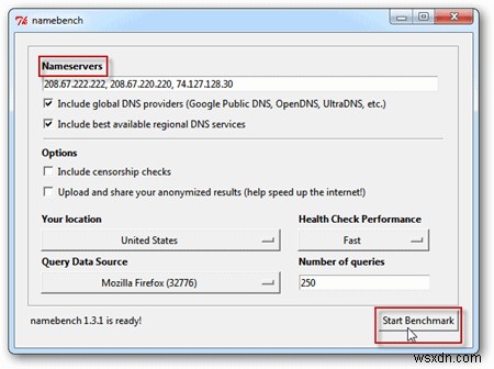 วิธีค้นหาบริการ DNS ที่เร็วกว่าด้วย Namebench