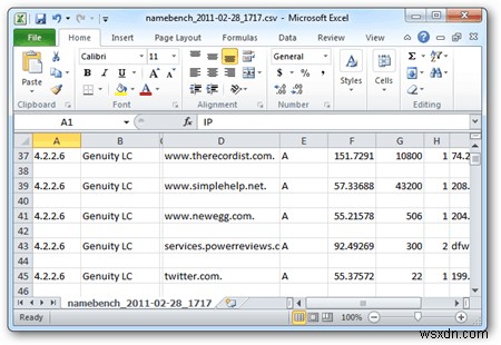 วิธีค้นหาบริการ DNS ที่เร็วกว่าด้วย Namebench