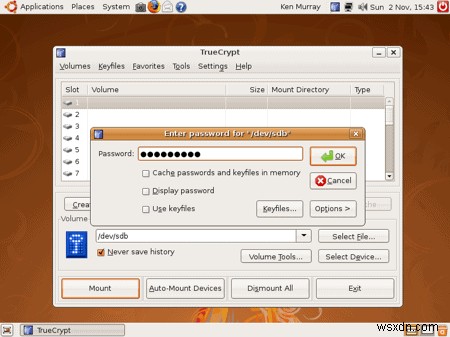 วิธีเข้ารหัสธัมบ์ไดรฟ์ USB ใน Ubuntu