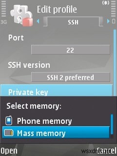 การสร้างคู่คีย์ RSA สำหรับใช้กับ PuTTY บน N95 