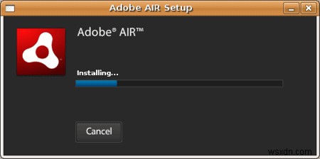 วิธีการติดตั้ง Adobe AIR ใน Ubuntu