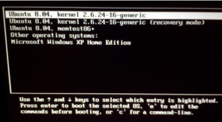 วิธีการบูตคู่ Asus Eee PC 900 ด้วย Windows XP และ Ubuntu Linux