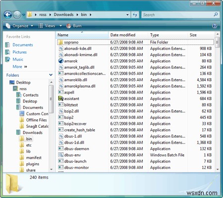 วิธีการติดตั้งและรันโปรแกรม KDE ใน Windows 