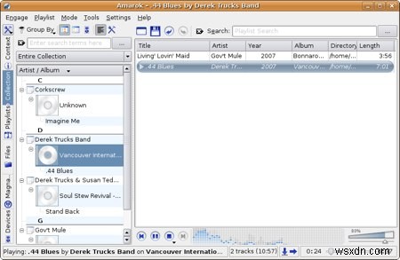 วิธีการติดตั้ง Amarok ใน Ubuntu (และนำไปเล่น MP3)