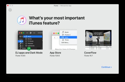 วิธีการติดตั้ง iTunes ใน macOS Catalina 